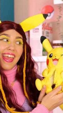 ⚡️ Pikachu-Inspired Nails?! Pokémon Glow Up Time 💅 #shorts