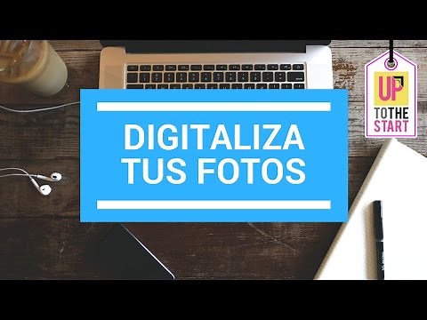 DIGITALIZA TUS FOTOS EN 10 SEGUNDOS - COMO PASO MIS FOTOS EN PAPEL AL ORDENADOR - @UpToTheStart