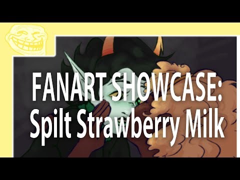 Spilt Strawberry Milk | Homestuck Fanart Spotlight