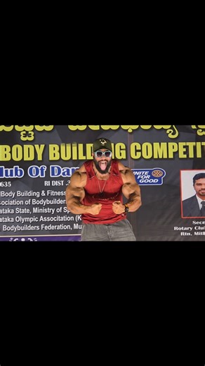 @dandelibhai on Instagram: "Dandeli ke stage par aaya Goa ka power 💪🔥 India’s Biggest Biceps Nevedh Xetquar ne Kantara ke wooow 🔥 sound par aisa performance diya ki crowd pagal ho gaya 😍💥 Goa ka swag 🤝 Karnataka ka josh Bodybuilding + Desi energy = FULL GOOSEBUMPS 💪🔥 📍Dandeli 🌴 Goa vibes loading… Reel dekho, feel karo, share karo 🔥 #Dandeli #Bodybuilding #IndiasBiggestBiceps #NevedhXetkar #KantaraVibes GoaPower FitnessIndia DandeliBhai GymLovers DesiStrength"