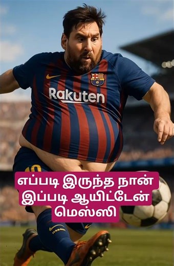 Fat Messi, Ronaldo & Mbappé Eating Junk Food 😂 | Funny AI Football Shorts