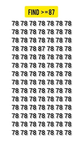 Find number 87?? || comment your answer #iqtest #maths #puzzle #mindchallenge