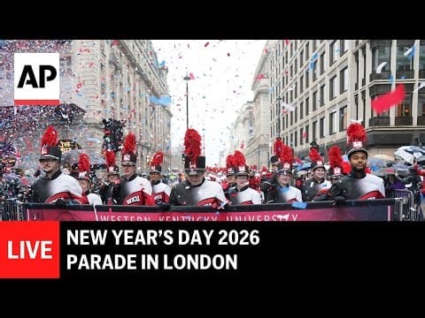 LiveTube News | Video: LIVE: London New Year’s Day 2026 Parade