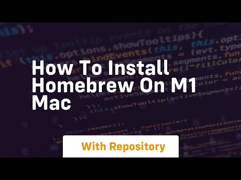 how to install homebrew on m1 mac