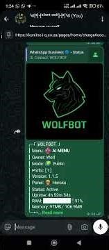 WOLFBOT #coding #wolfbot #silentwolf #wolftech