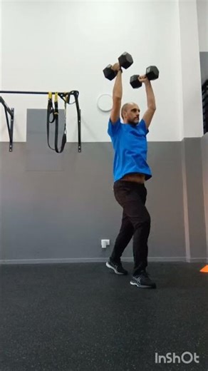 PUSH PRESS 2 MANCUERNAS a Split