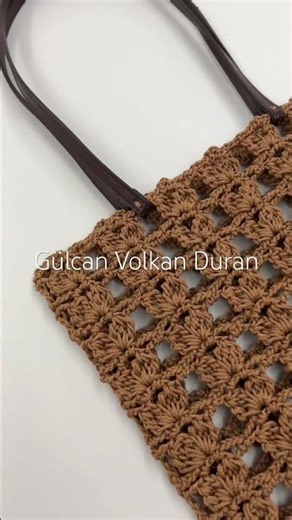 Zara örgü çanta tarifi #crochet #knitting #handmade