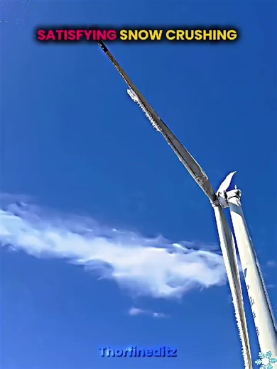 Satisfying Snow Crushing Experience