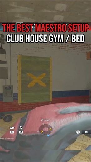 vanzhr6 on Instagram: "THE ULTIMATE Maestro setup for clubhouse top floor 🔥 #reels #gaming #r6 #viral #gamer #tips #trick #fyp #rainbowsixsiege #siege #vanzhr6 #tiktok #youtube #trending #r6tips #r6s #r6community #r6memes #r6glitch"