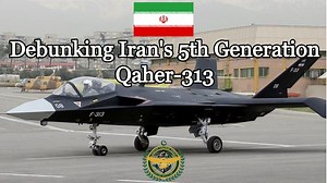 Debunking Iran's 5th Generation Fighter Qaher-313 🇮🇷 YouTube Channel URL: https://youtu.be/7SNUDUK4e64 The Qaher F313 that first appeared on Iranian state media in February 2013 was clearly not a flyable warplane. It was purely for show. Qaher 313 has a small cockpit that hardly allows a pilot to sit, it has nonmilitary grade avionics, a nozzle less exhaust which is unimaginable for any aviation expert as nozzle ensures cooling which is necessary for an aircraft to keep flying. Its wings are t