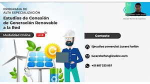 1.5K views · 625 reactions | ✅ Aprende a realizar los estudios estáticos, estudios dinámicos y estudios EMT para la conexión de ERNC a la red. ✅ Analizar de forma integral el impacto técnico de la conexión de ERNC a la red.  Separa tu vacante ➡️ https://lnkd.in/eigXREHK | Inel Institute of Technology | Facebook