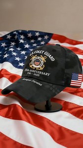 🌊 Whether you're a veteran, active service member, or a proud supporter, this high-quality Coast Guard Cap is the perfect way to show your patriotism and respect for those who protect our waters. | Steve Vega