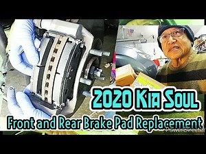 HOW TO REPLACE FRONT AND REAR BRAKE PAD / 2020 KIA SOUL