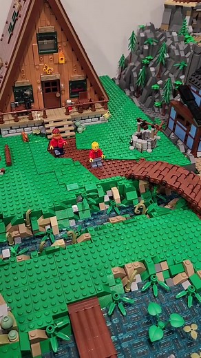 LEGO A-Frame Cabin Integration