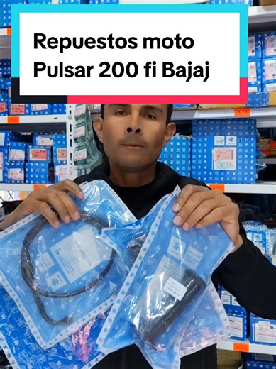 Repuestos para moto Pulsar 200 Fi Bajaj y sus accesorios