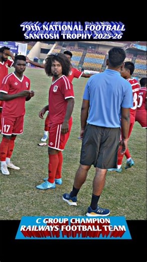 Group C Champion team Railways in Santosh trophy 2025-26
