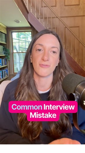 Don’t make this common interview mistake! 👆 #interviewhacks #interviews #jobhunt #careers #jobhunting | Carly Agar - Customer Success Career Coach