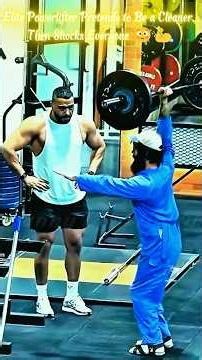 Elite Powerlifter Pretends to Be a Cleaner...Then Shocks Everyone 😳💪 Funny Gym Diary