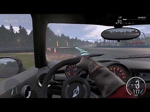 Mini Cooper POV • Clean Full Lap | Cockpit Racing Simulation