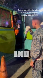 185K views · 2.2K reactions | Fans find Kodak Black leaving Miami in his custom Scooby-Doo ‘Mystery Machine’ Van  | Live N' Direct Hip Hop | Facebook