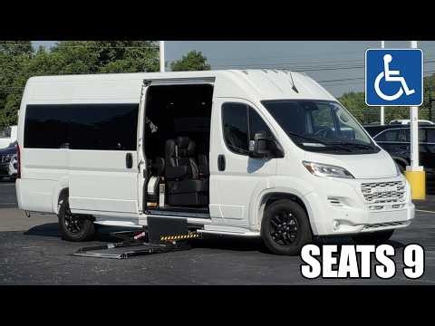 2026 Ram ProMaster - Sherrod Vans 9 Passenger UVL Wheelchair Van