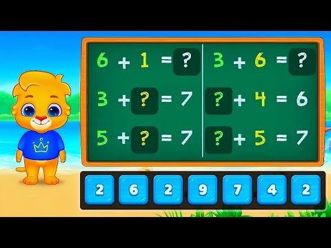 Best Educational Math Game for Kids | Numbers & Addition Full Video 🧒 