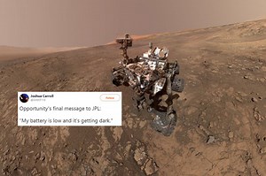 El rover Opportunity pasa a mejor vida tras 15 años de trabajo en el Planeta Rojo