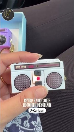 Mini Retro Recorder Keychains | Available on IndiaMART