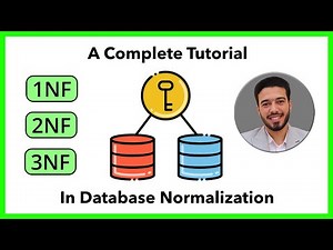 شرح normalization كاملة بالأمثلة First Normal Form , 2NF , 3NF