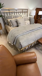 Discover the timeless elegance of the Kincaid Aspire Beds, where craftsmanship meets style. Choose the natural beauty of solid cherry wood, thoughtfully crafted to showcase its unique character and journey. Or, opt for the sleek sophistication of the Aspire Metal Bed, finished in a luxurious Champagne hue. Whether you prefer warm wood tones or modern metallics, the Aspire collection offers a perfect centerpiece for any bedroom. https://bit.ly/4hhMAur | Star Furniture | Facebook