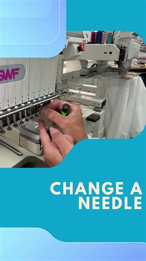 How to Change a Needle | Embroidery Maintenance