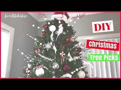 CHRISTMAS DIY DECOR | Christmas Tree Picks