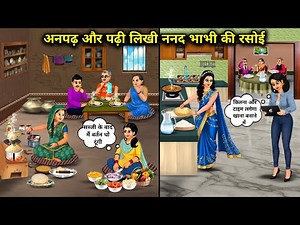 अनपढ़ और पढ़ी लिखी ननद भाभी वाली रसोई | Illiterate And Educated Sister-In-Law's Kitchen