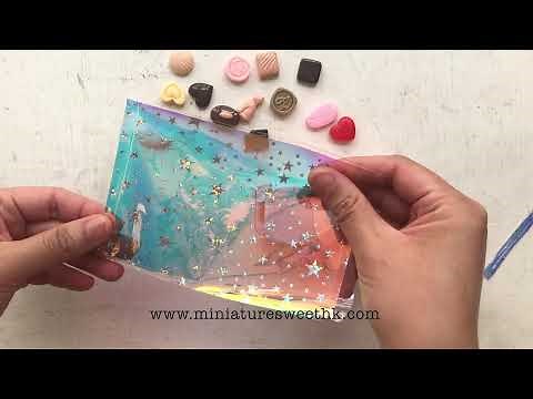 Kawaii candy bag charm tutorial