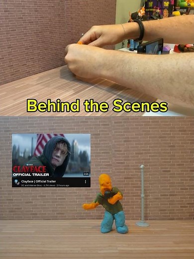 Behind the Scenes DCU Clayface Trailer Reaction Stop Motion Stand Up Comedy