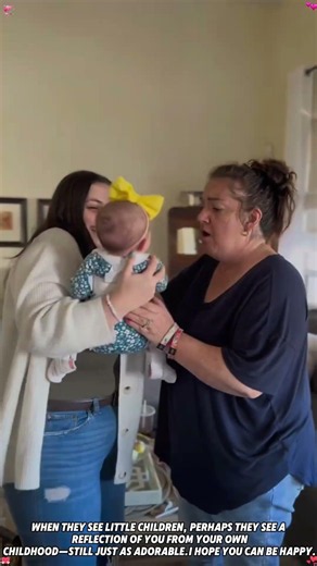 Surprise my parents with newborn #SurpriseReunion#grandparents #newbornbaby #family#surprisevisit