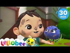 Itsy Bitsy Spider | Boo Boo Kids Nursery Rhymes & Kids Songs | Lellobee