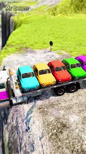 Truck vs Giant Lava Pit – BeamNG.drive #76