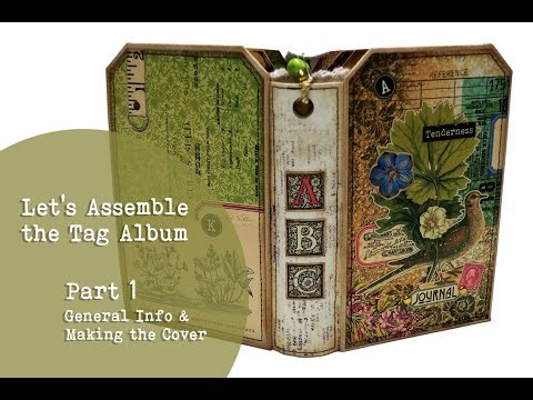 Tag Album - General Info and Making the Cover - Part 1