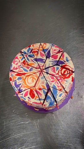 13M views · 177K reactions | IS THIS THE COOLEST WAY TO CUT A CAKE!?...