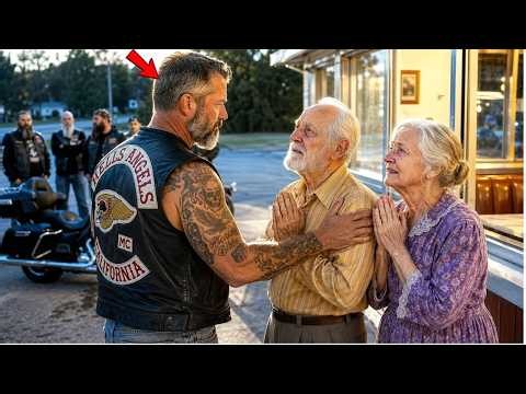 “Will You Be Our Son ” Elderly Couple Asked a Hells Angels Biker — His Heart Broke