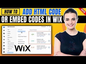 How To Add HTML Code or Embed Codes in Wix 2025 | Full Guide