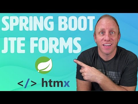 Building Dynamic Forms with Spring Boot and Java Template Engine (JTE)
