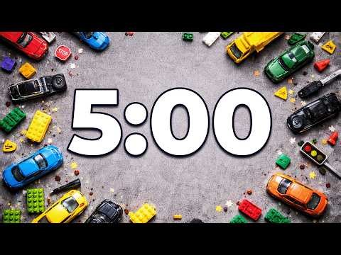 5 Minute Clean Up Timer with Bell