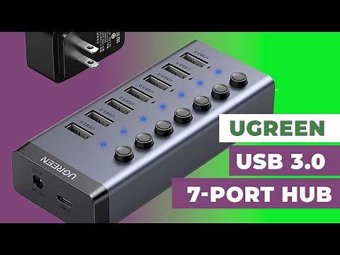 UGreen USB 3.0 7-Port Hub: Streamline Your Workspace