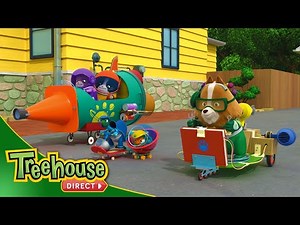 Agent Binky: Chew Chew Challenge / Ice Cream Shuttle | NEW SHOW! FULL EPISODE | TREEHOUSE DIRECT