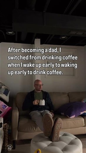 When did coffee become my reason to wake up #dadlife #fatherhood #relatable