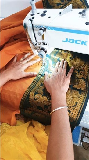 🤩 Saree Converted to Maxi Dress💖/Saree convert maxi cutting/saree convert to maxi design /