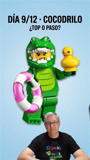 DÍA 9/12 🐊 Cocodrilo LEGO Serie 28 (71051) | ¿TOP o paso?