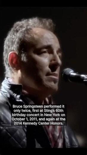 The story behind “I Hung My Head” a song by Sting covered by Bruce Springsteen